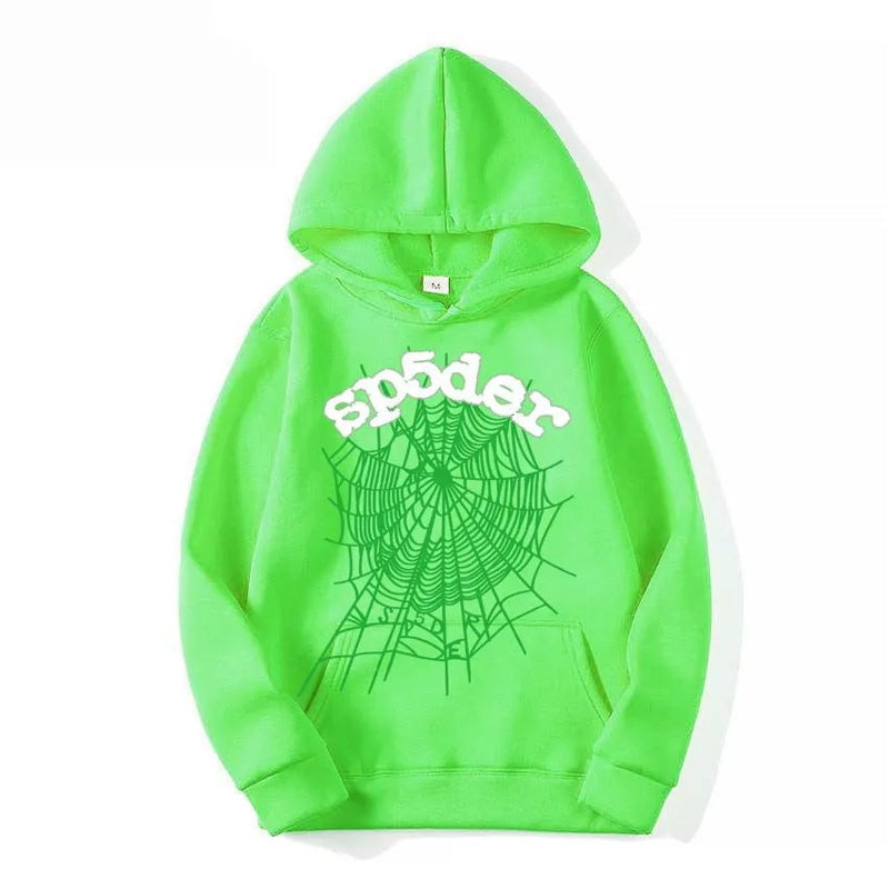 Green spider Hoodie