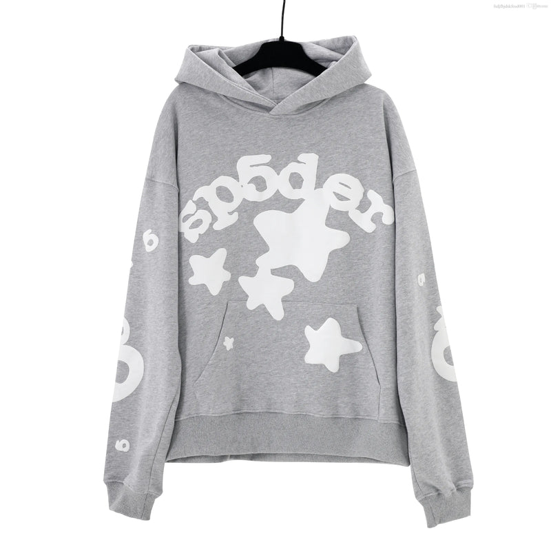 Gray Spider Hoodie