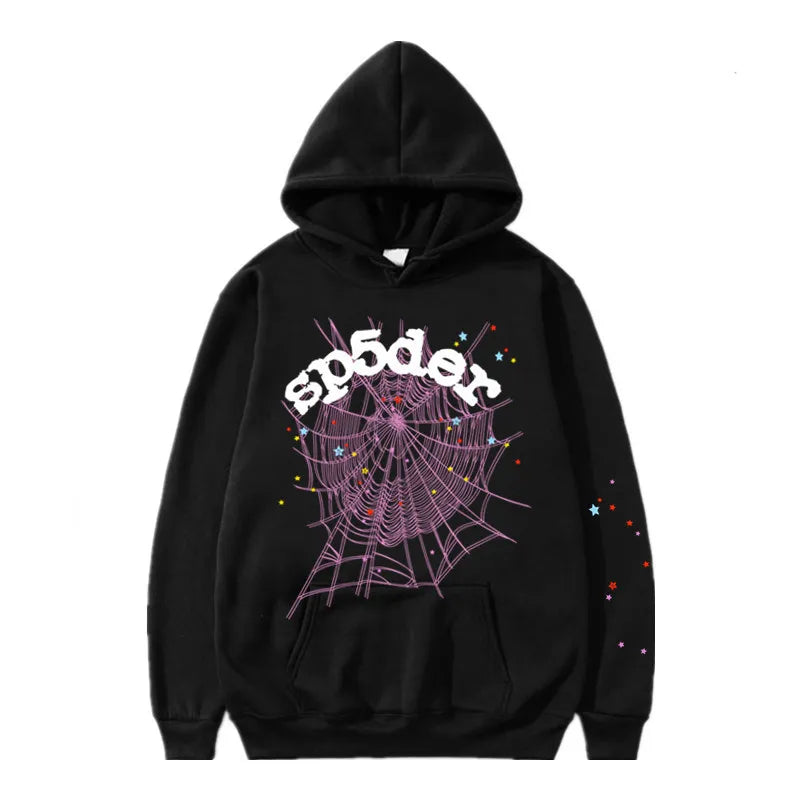 Black Purple spider hoodie