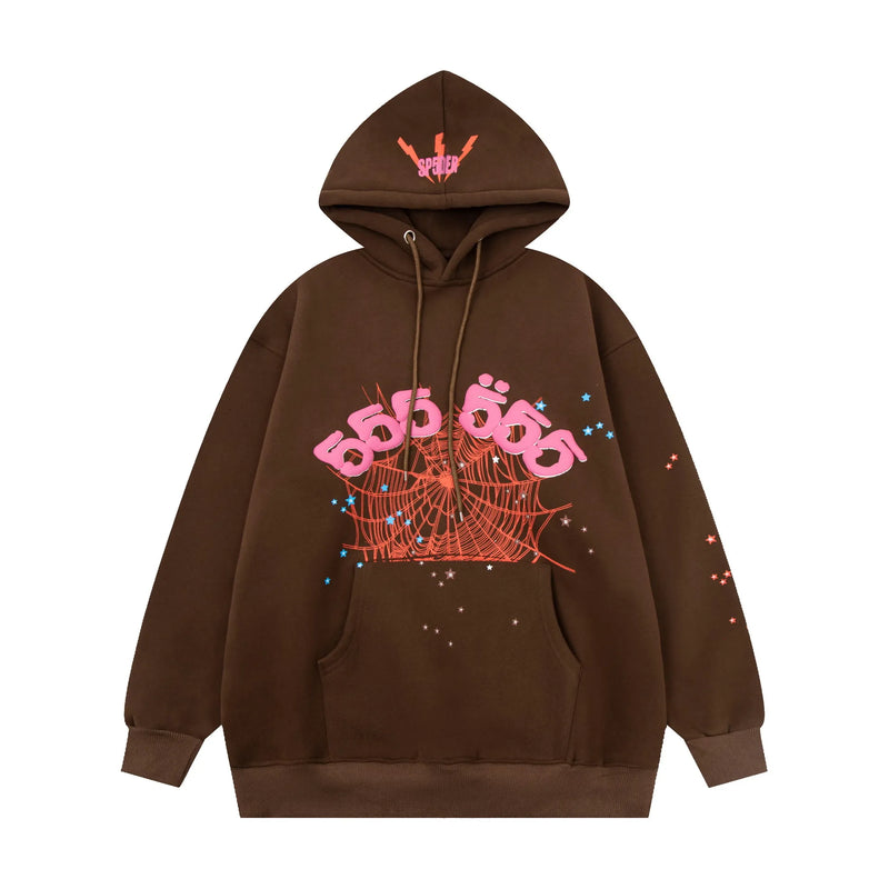 Brown Spider Hoodie