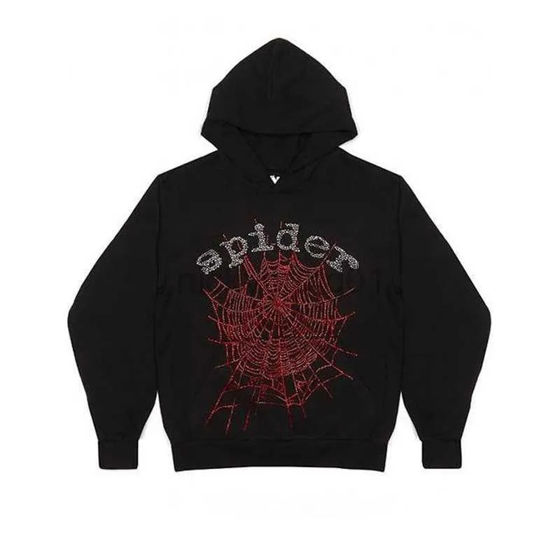 Black Red Spider Hoodie