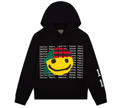 Cactus Tear Hoodie Black