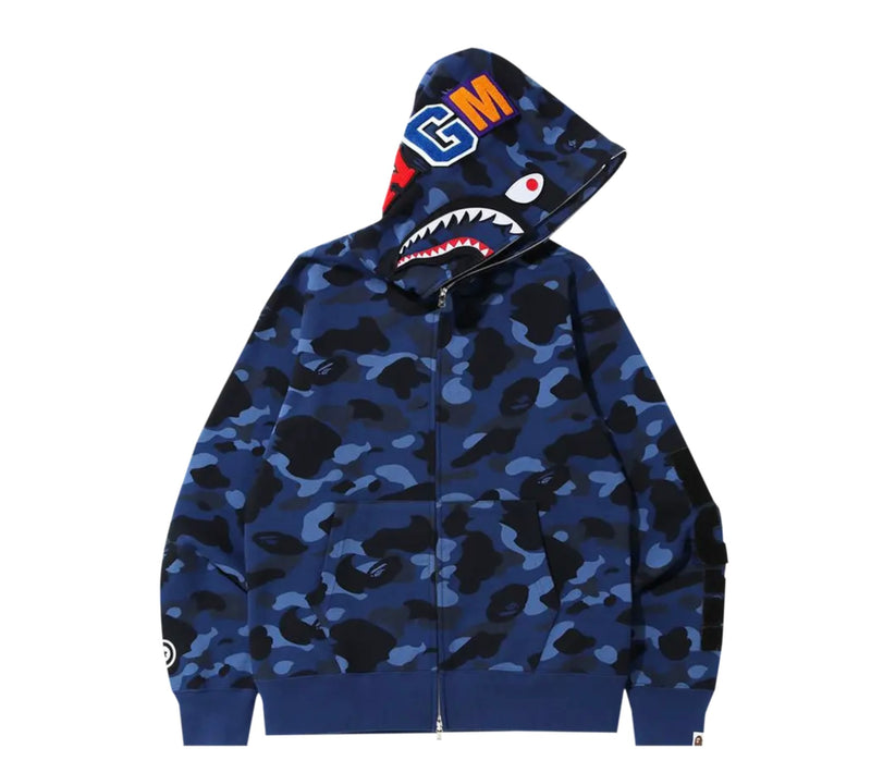 Bape Hoodie Blue