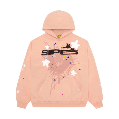 Beige Spider Hoodie