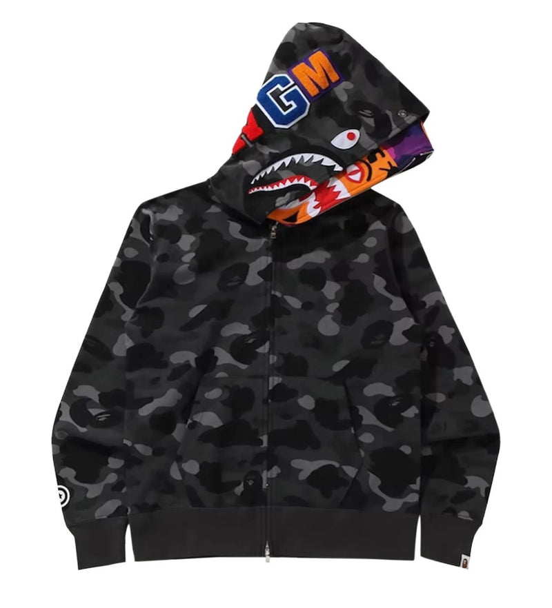 Bape Hoodie Grey