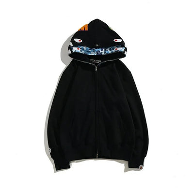 Bape Hoodie Black and blue